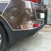 Car Rear Fog Lamp Light Frame Decoration Cover Trim For Kia Sportage 4 QL 2016 2017 2018 ABS Chrome Accessories Exterior Refit