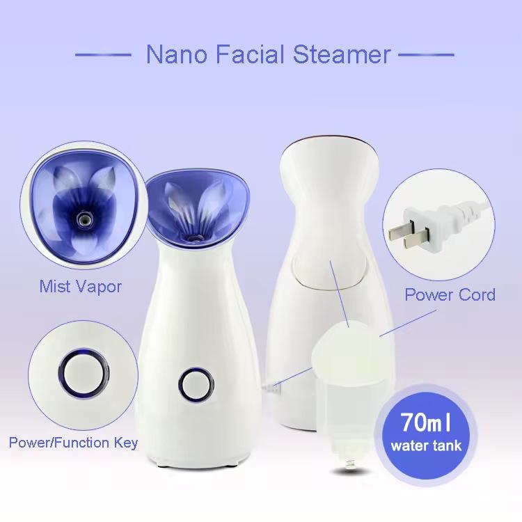 Cross-border Nano Mist Facial Steamer: Hydrating Hot Steam Beauty Device for Home Use