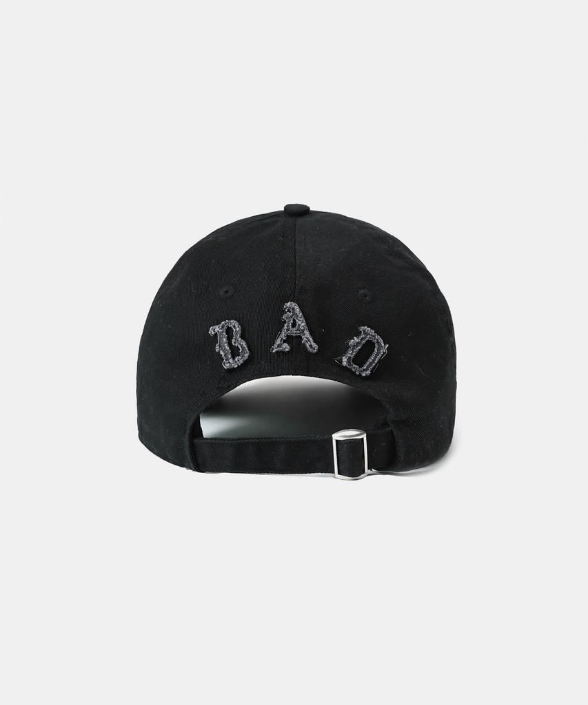 BADBLOOD Mystic Big Patch Ball Cap - Dusty Black