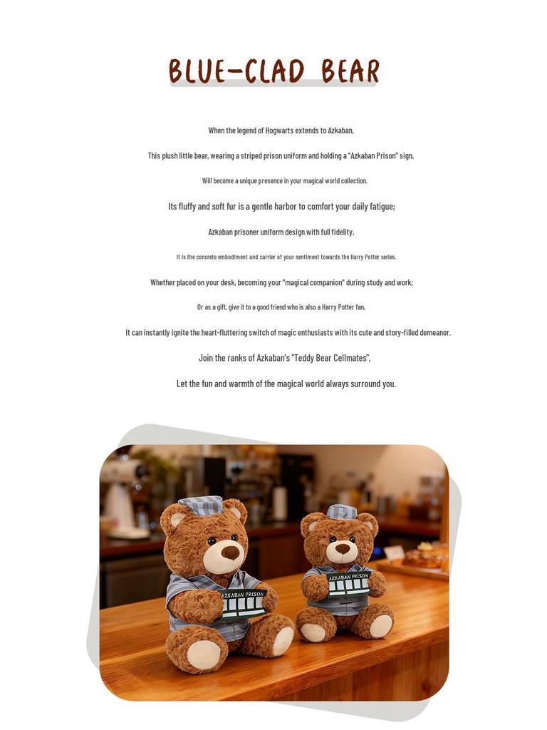 Adorable Plush Teddy Bear Doll - Comforting Gift for Girls