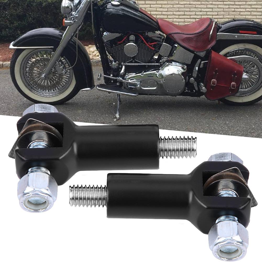 1 Pair Passenger Foot Pegs Support Mount Clevis Kit for Softail 2000 2006
