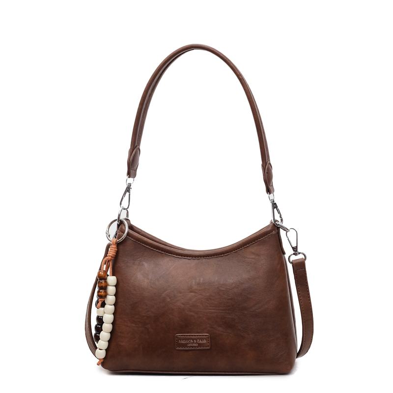 

Сумка на плечо подмышку Женская сумка Винтажная сумка кроссбоди Сумка-тоут Small коричневый