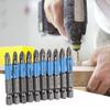 Hex Shank Drill Bit 50mm PH2 Single Head Cross Screwdriver Bit Set Hand Tools