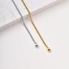 Women's Gold Stainless Steel Chain Anklet - European & American Style