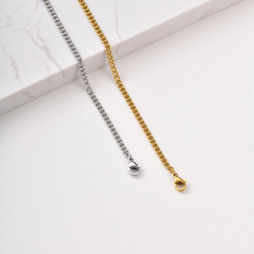 Women's Gold Stainless Steel Chain Anklet - European & American Style