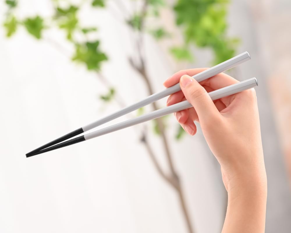 In Our Own Factory In Fukui Basic Edge Chopsticks Enjoy the Warmth of Wood from the Easy To Octagonal Wakasa 5 Colors Gentle On the Made In Pale Muted
