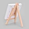 10pcs Wood Mini Easel Triangle Display Stand Wedding Table Card Holder Children Painting Craft Artist Tripod