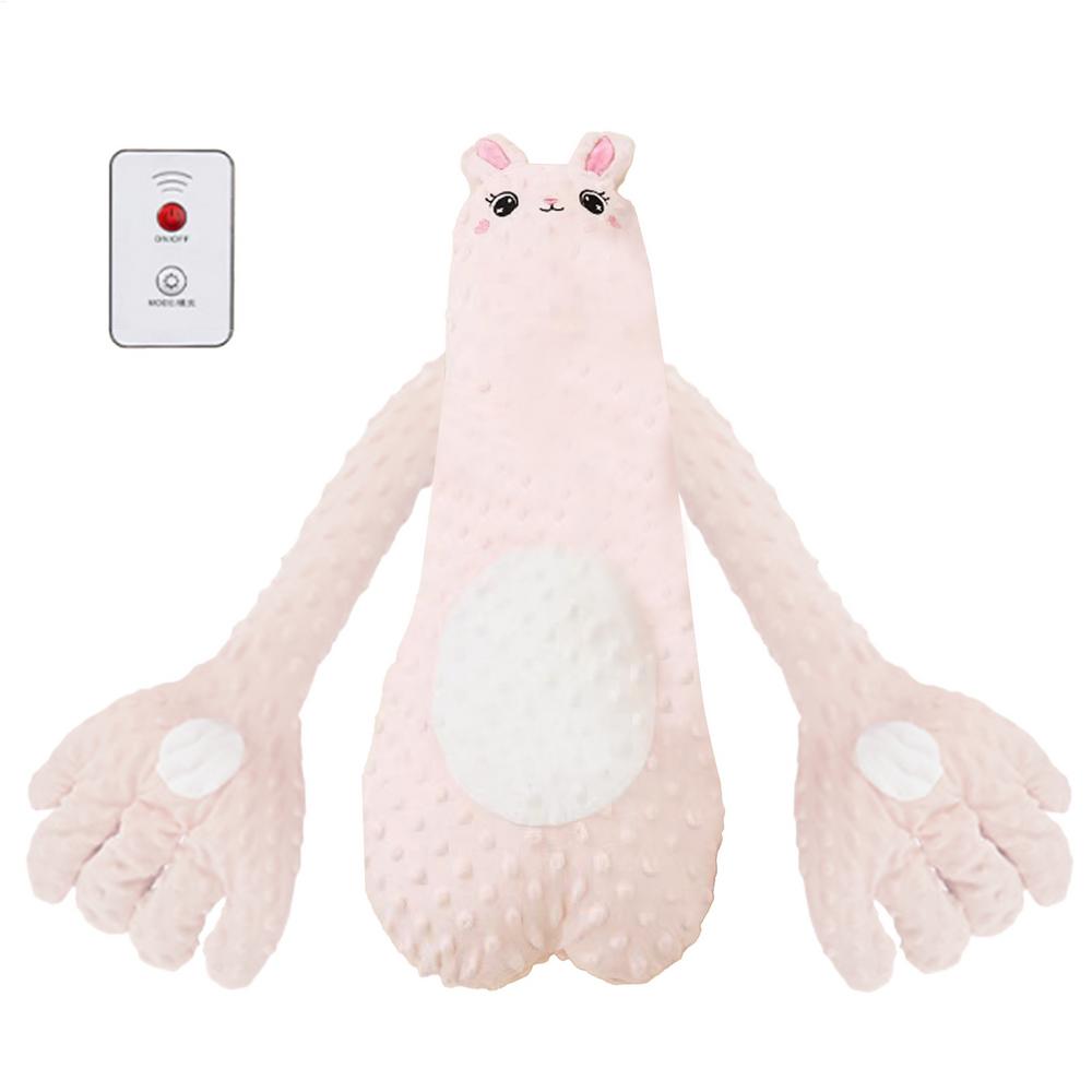 Baby Sleeping Patting Doll Pillow Soothing Palm Remote Control Electric Sleep Companion Toddler Nursing Assist and Relaxation