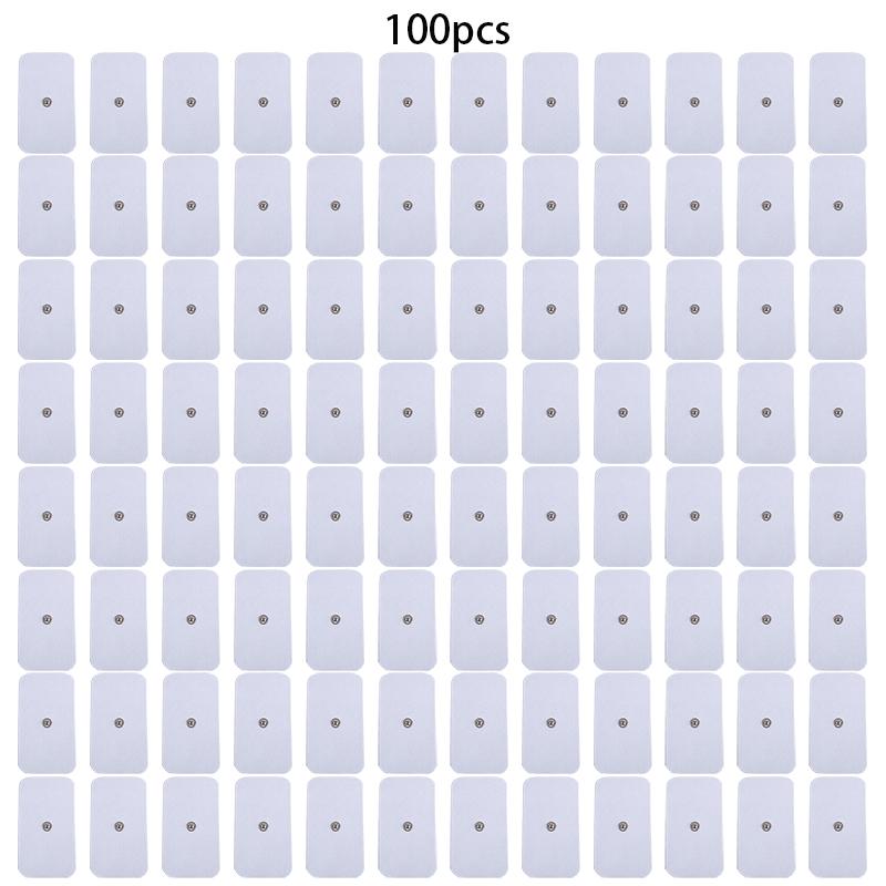 30/50/100 Stück Elektrodenpads Leitfähiges Gel Für Elektrodenaufkleber Elektroden Massagegerät Nerven Muskelstimulator