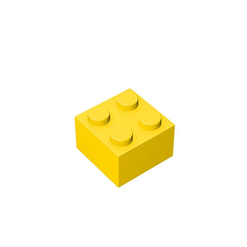 Non-Toxic 10Pcs 3003 2X2 High 4-Hole Building Block Moc Color Loose Parts Compatible With Brick Diy Children'S Toy Assembly