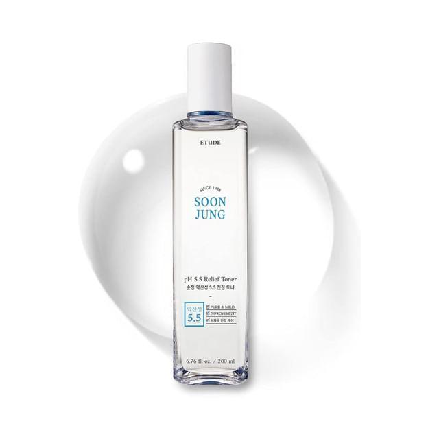 Etude House Soon Jung pH 5.5 Relief Toner 200 мл 200ml