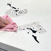1Pc Kitchen Oil Proof Wall Sticker Heat-Resistant Wallpaper Clear Self Adhesive Film Waterproof Paper Home Decoration