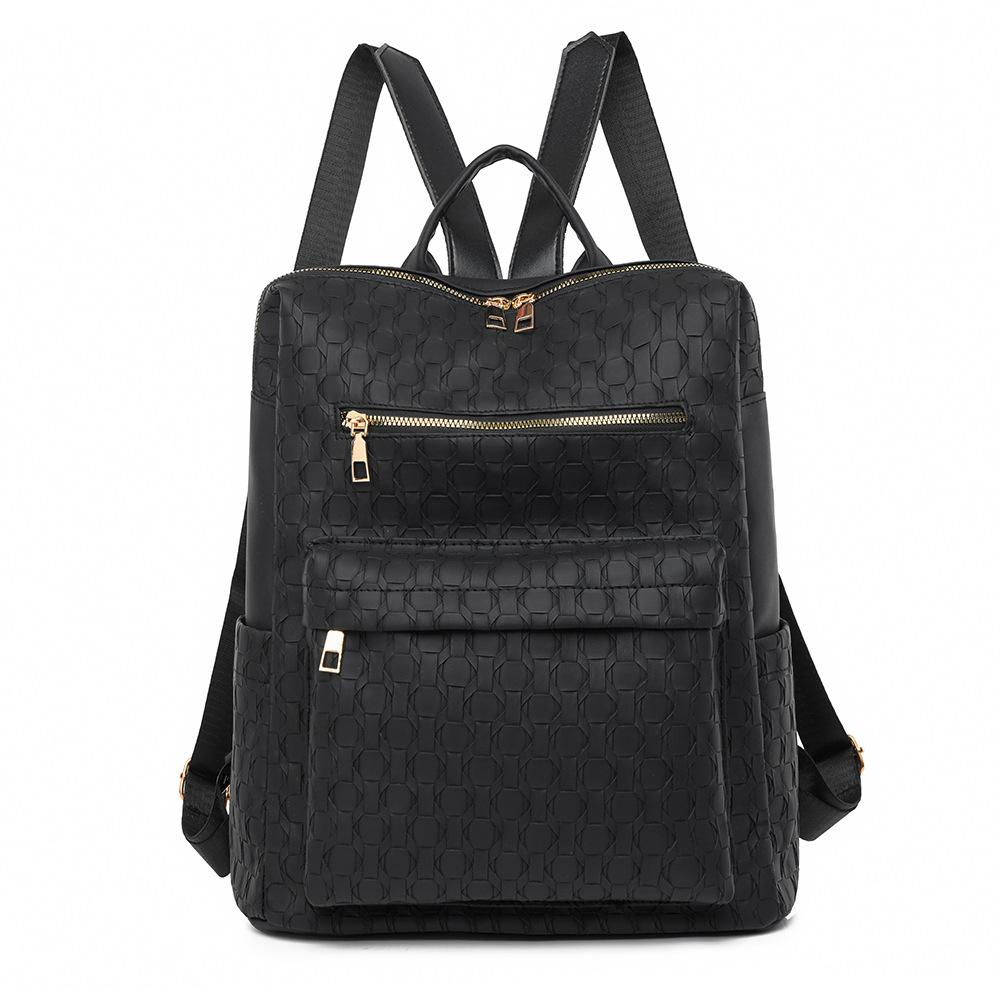 New Women's Backpack Simple Fashionable and Versatile Temperament Can Improve The Large Capacity of The Back of The Shoulders
