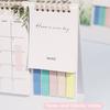 2026 Desk Calendar Small Standing Flip Desktop Calendar Jan. 2026 - Dec. 2026 12 Months Calender with Sticky Note And Memo Pages for Home School