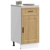 VidaXL Kitchen Cabinet Porto Artisan Oak Engineered Wood 853956