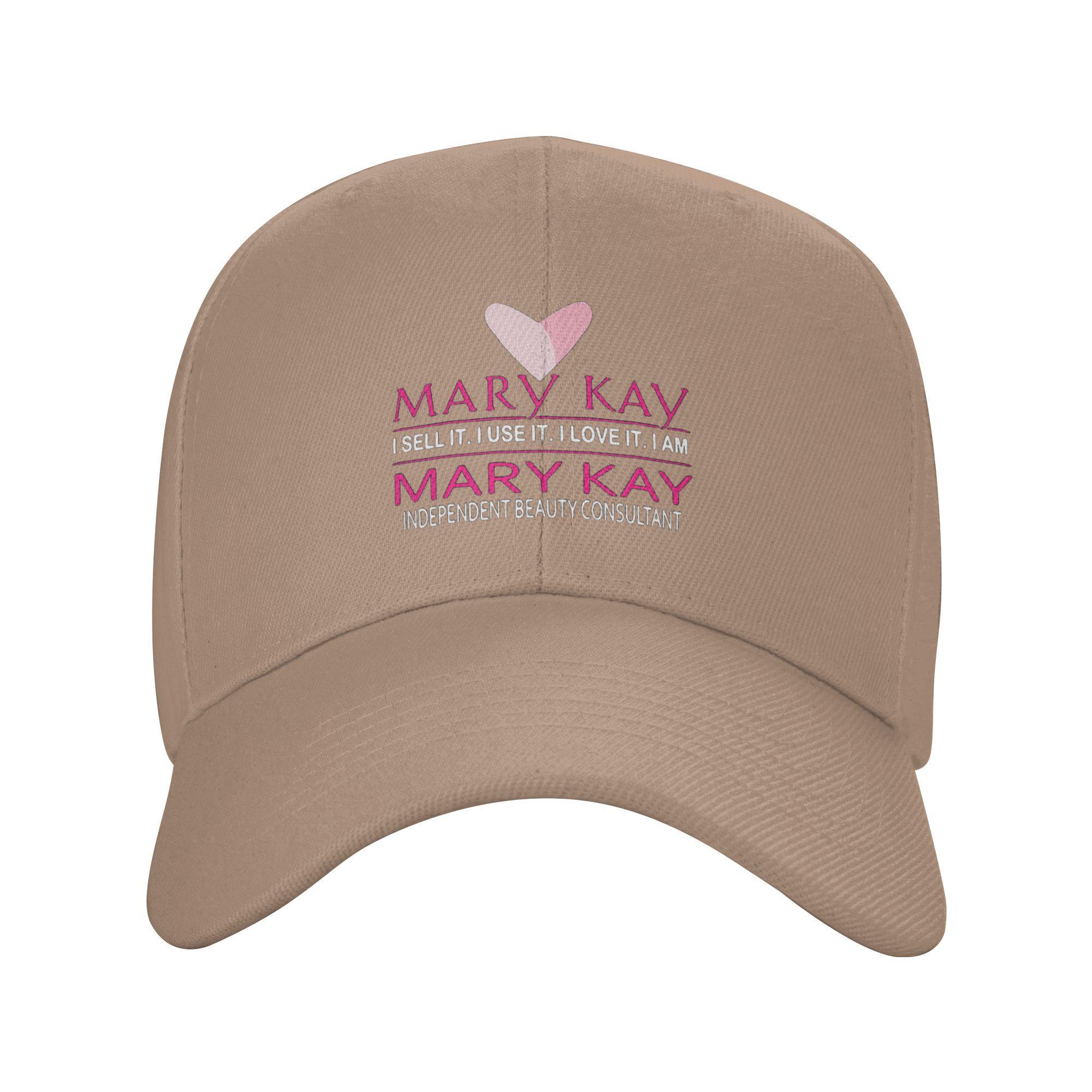 

Top Mary Kay I Sell It I Use It Baseball Caps Snapback Fashion Baseball Hats Breathable Casual Casquette Outdoor Unisex One Size