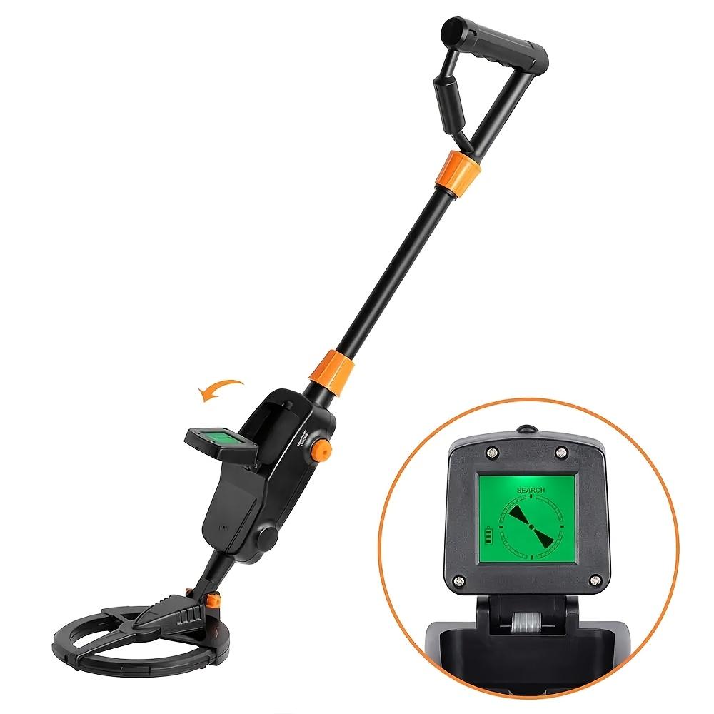 Lightweight Children Metal detector MD-1008A,Kid's Golder Finder Treasure Hunting Waterproof Search Coil LCD Detector