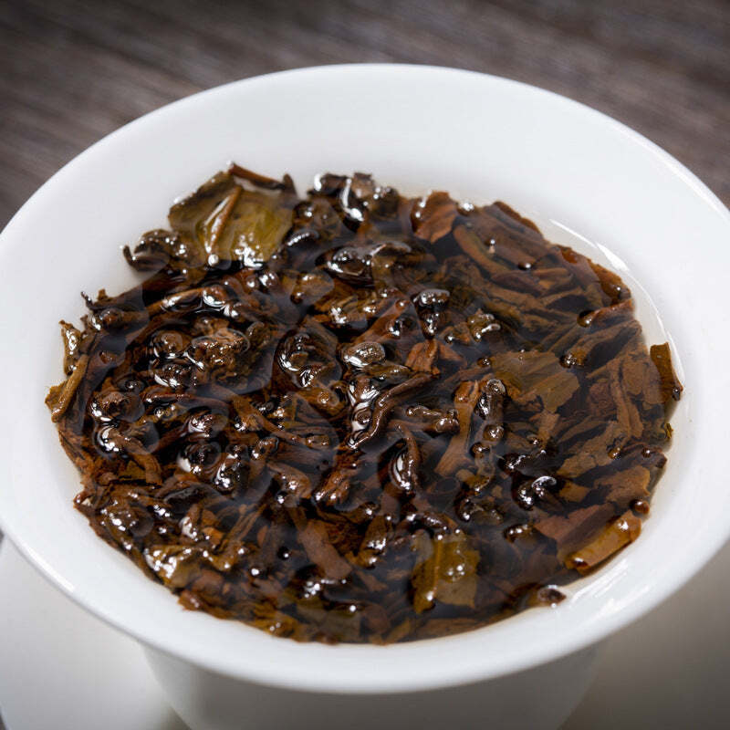 357г Юньнаньский спелый чай Пуэр Зеленый чай Исландский чай Учжай Пуэр Готовый чайный — фото 4