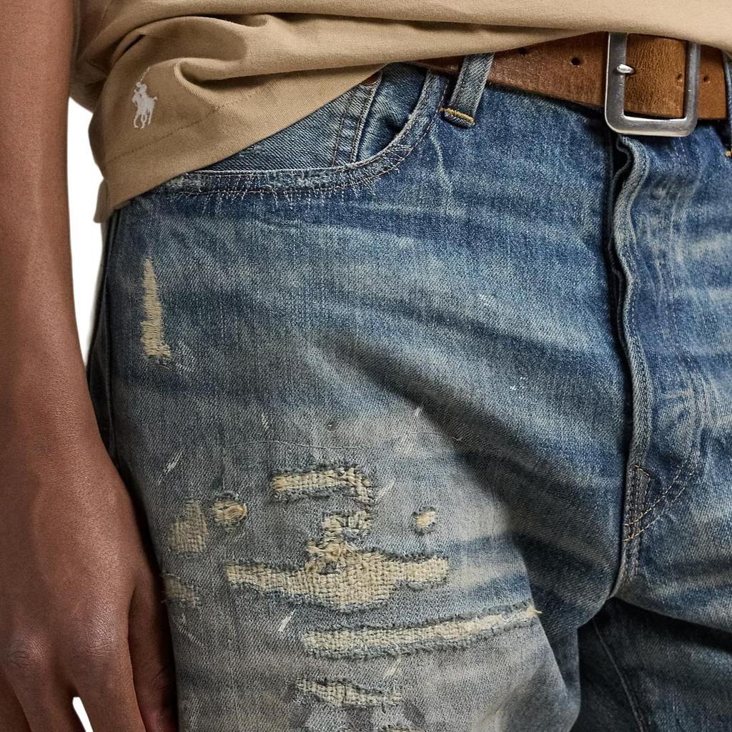 Polo Ralph Lauren Classic Fit Crew Neck Embroidered T-Shirt Unisex Tops 710936585-028