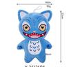 #* Anime Kpop Demons Hunters Plush Cute Purple Tiger Black Hat Magpie With 3 Eyes Monster Hunt Girl Group Doll For Fans Gifts