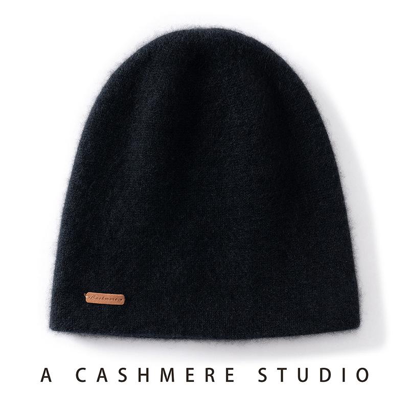 

Новые осенне-зимние двухслойные теплые повседневные утолщенные головные платки и вязаные шапки с защитой ушей для мужчин и женщин One size