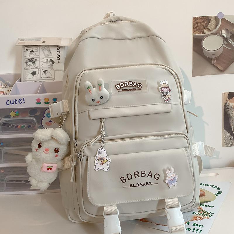 Children's Schoolbag Elementary School Students Girls Junior High School Students High School Two-piece Set Backpack