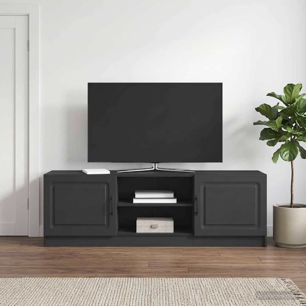 TV Cabinet Black 150 x 31 x 47 cm Particleboard