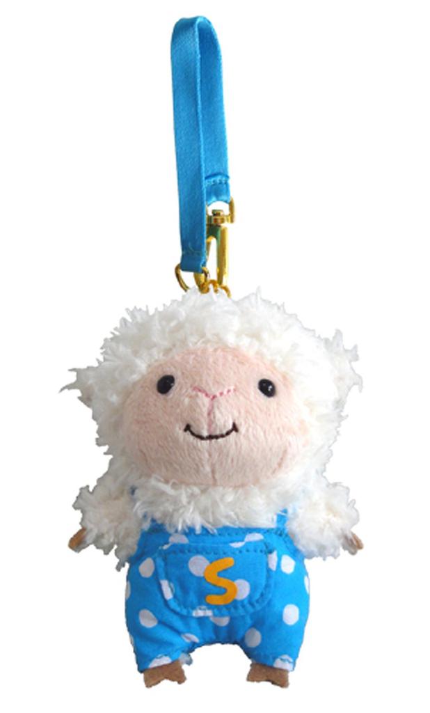 Naito Design Institute Sheep Mascot Plush Toy, 11cm Tall