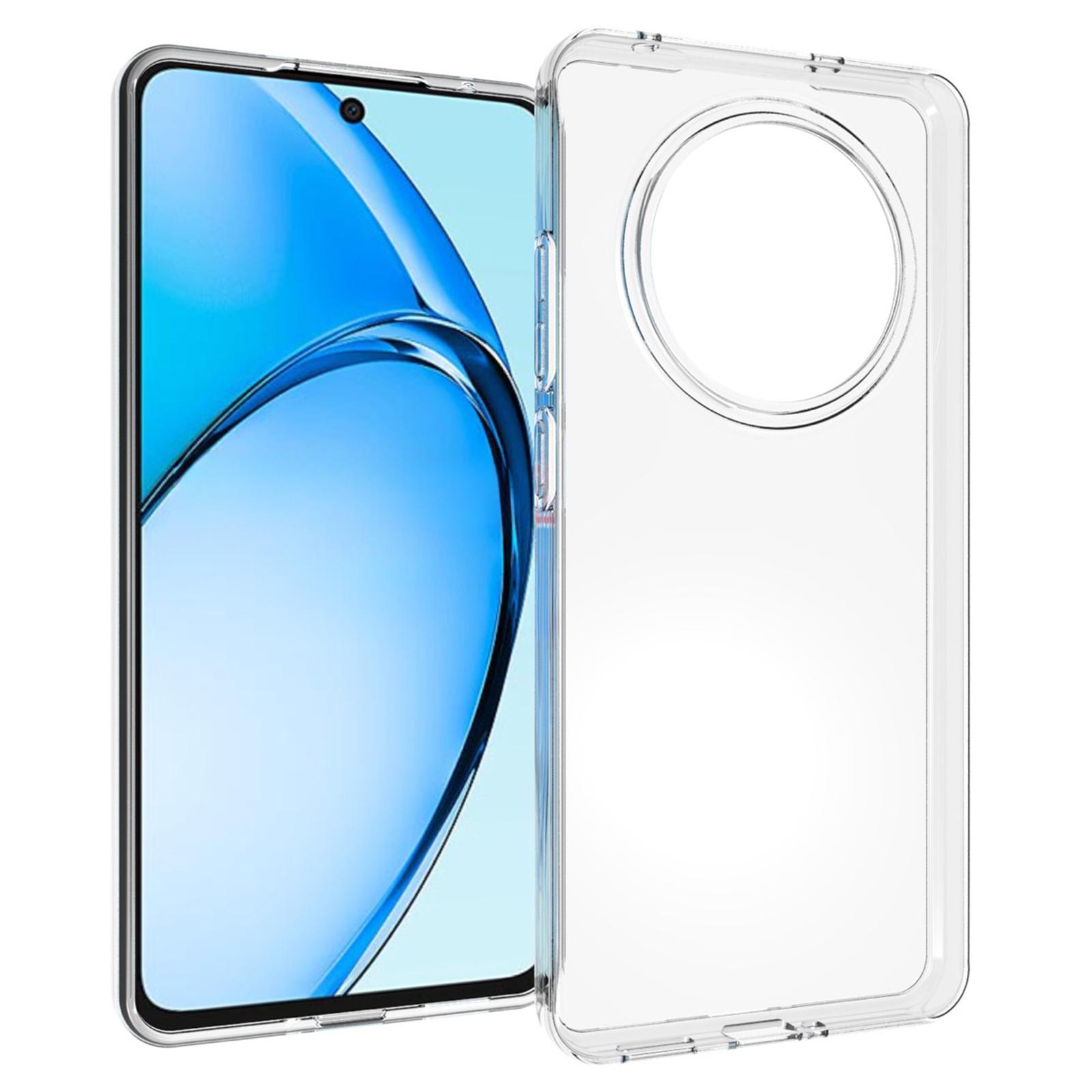 

For Oppo Reno12 F 5G Case Slim Fit Transparent Soft TPU Phone Cover A