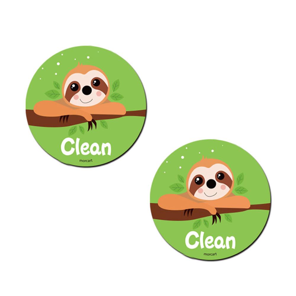 

Мощный кухонный магнит-перевертыш для посудомоечной машины с клейким магнитным листом зелёный