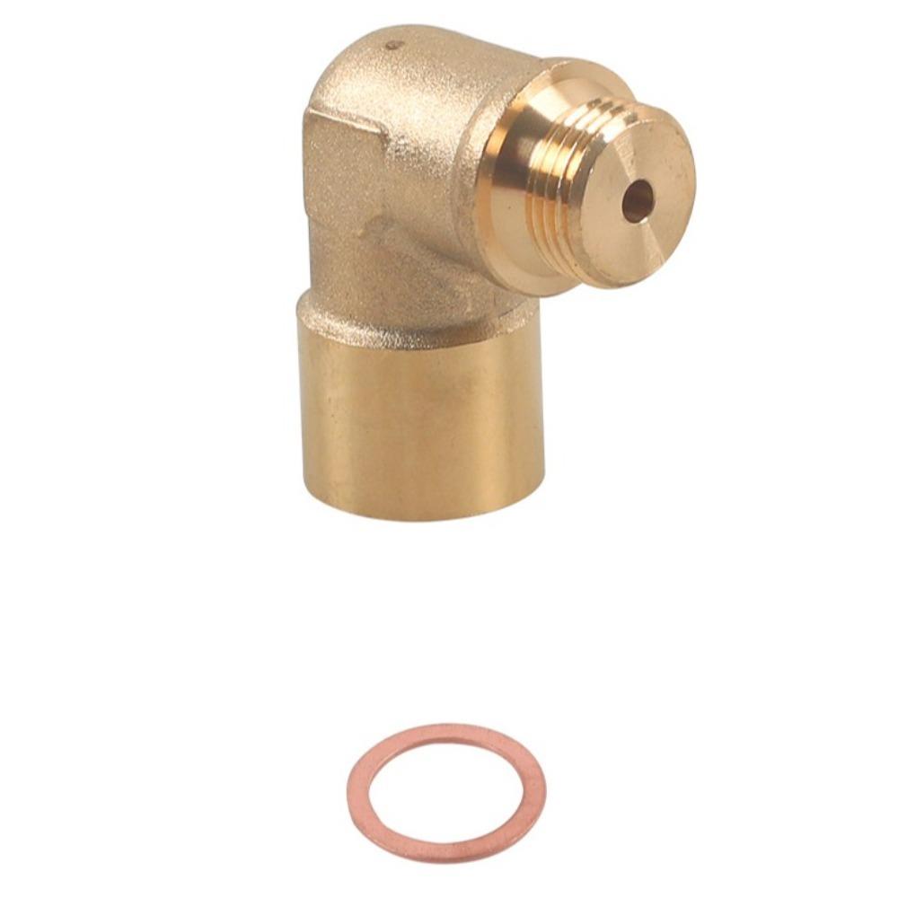 M18x1.5 Universal Converter Spacer 90 Degree O2 Sensor Adapter Catalytic Converter  for Exhaust