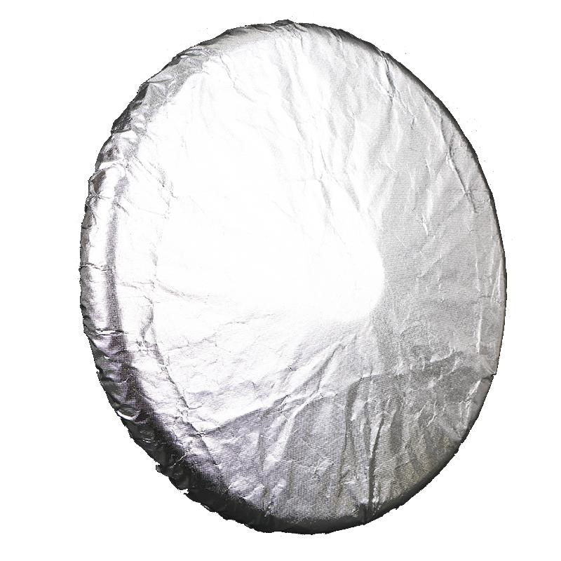 Car Steering Wheel Sun Shade Cover Thick Sunscreen Insulation Accessories Sun Protection Foldable Anti-Uv Silver Coated Cloth