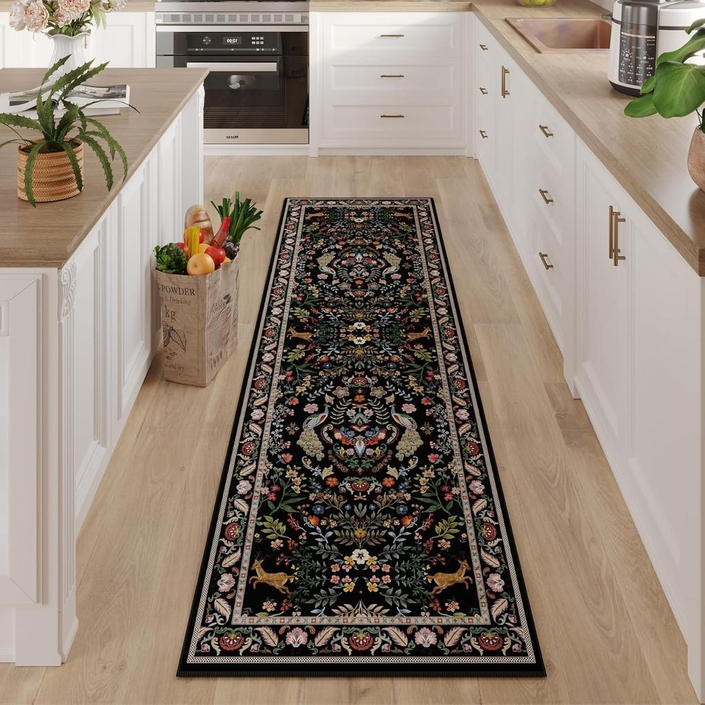 Kitchen Floor Mat Runner Rug Hallway Non-slip Long Carpet Home Decoration Wear-resistant Laundry Room Foot Mats Alfombra Cocina
