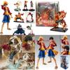 Premium One Piece Pvc Figure Figurine Featuring Monkey D Luffy Ace Zoro Sanji Anime Doll Model