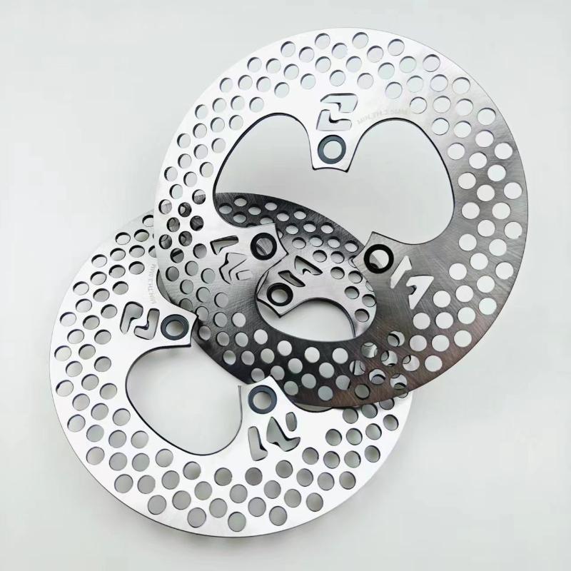 1Pc 200Mm 220Mm 3 Hole Brake Disc, Stainless Steel Front Rear Rotor Disks For Universal Motorcycle Scooter Dirt Bike Atv