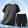 Conjunto Deportivo Casual para Hombre Verano Delgado Secado Rápido para Correr Conjunto de Dos Piezas