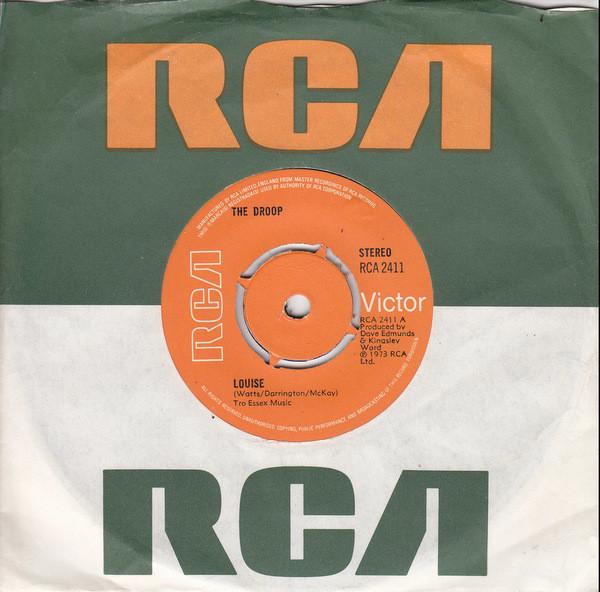 

7inch Record BREWERS DROOP - Louise RCA2411 RCA Victor 1973 UK Rock Used