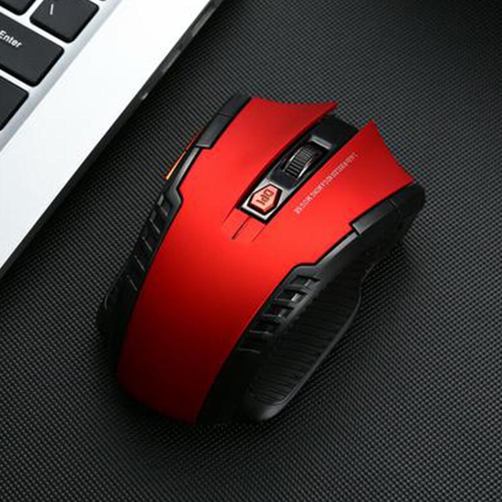 Gaming Mouse Ergonomic Wireless Mouse PC Gaming Mice Silent with Operated For PC Laptop DPI 6 B R9A4