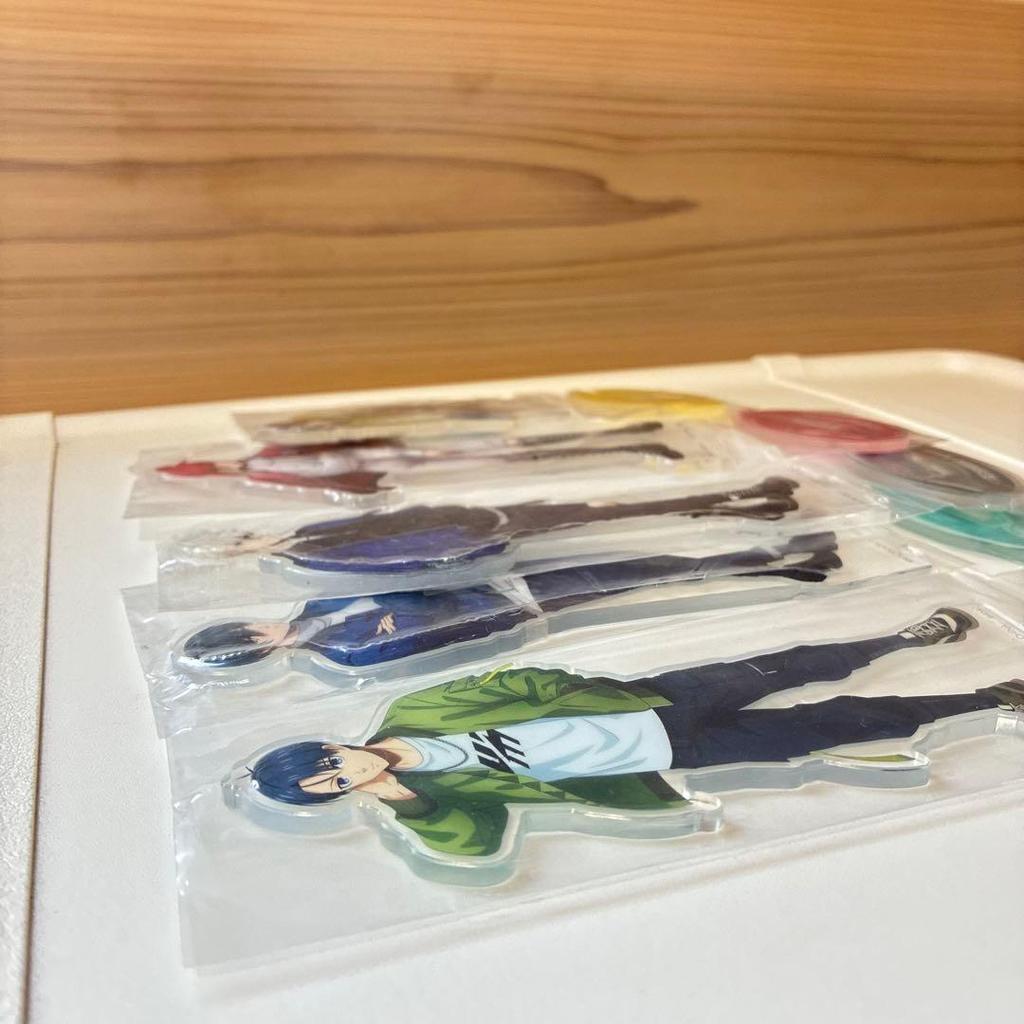 Unused itemBlue LockIchiban KujiProof Existence Acrylic Stand