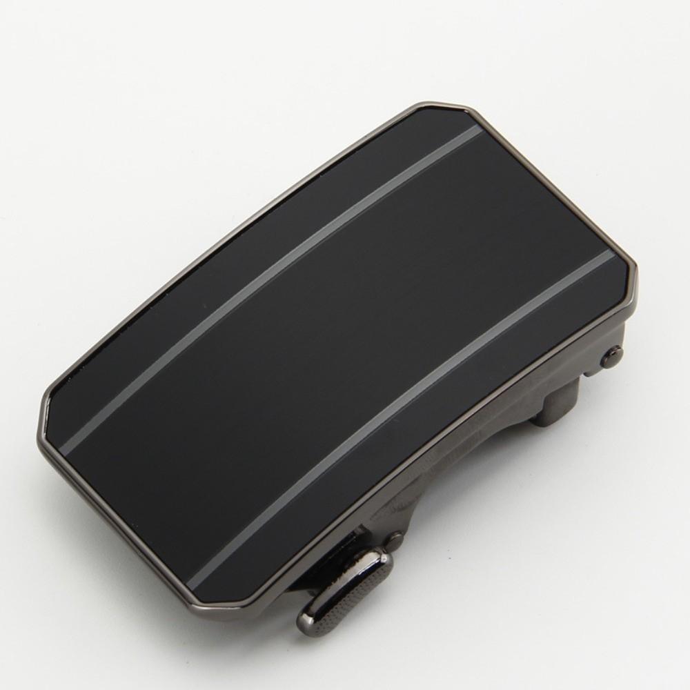 Zinc Zinc Alloy Wide Waistband Buckle Black Belt Automatic Buckles Classic Men Zinc Zinc Alloy Belt Buckle  Students