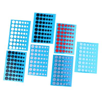 48 Stück/Packung Ultraglide Universal DIY Runde Punkte Mausskates Bremskontrolle Geschwindigkeit Schalldämpfer Füße Eis-Version Mäuse Gleiter PTFE