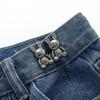 Zinc Zinc Alloy Rabbit Snaps Detachable Pant Clips Multicolour  Stylish   Tightening