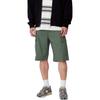 Carhartt WIP Badge Patch Zipper Solid Color Straight Leg Cargo Shorts Men shorts Green I028246-29N-02