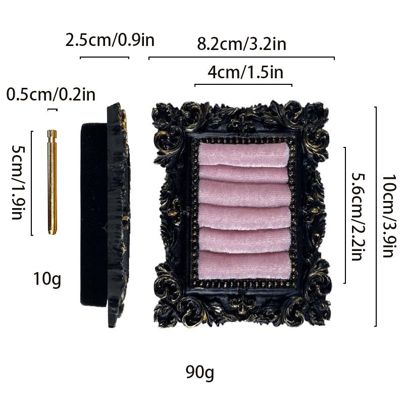 Gothic Dark Style Earring, Nail Art & Jewelry Display Frame