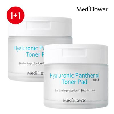 Hyaluronic Panthenol Toner Pad 60 Sheets X 2