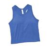 EBB TO STREET Women's Racerback Yoga Tank Top with Chest Pad - Summer Fitness Tight Fit