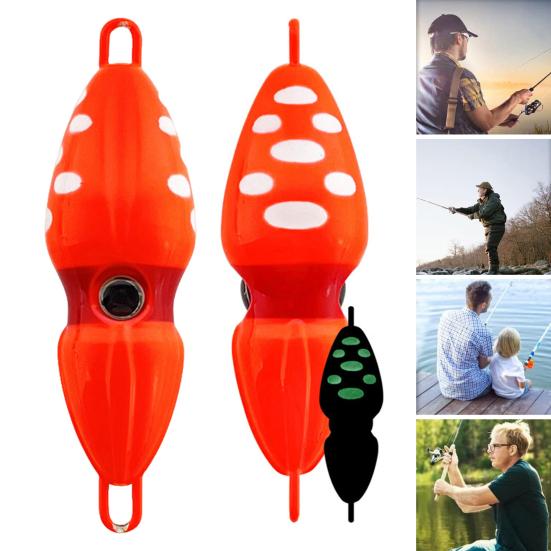 

5.7CM/60G металлическая приманка для джиггинга, тонущий дальний заброс, реалистичные 3D-глаза, светящийся арахис, искусственная твердая приманка, аксессуары для рыбалки в пресной воде и соленой воде