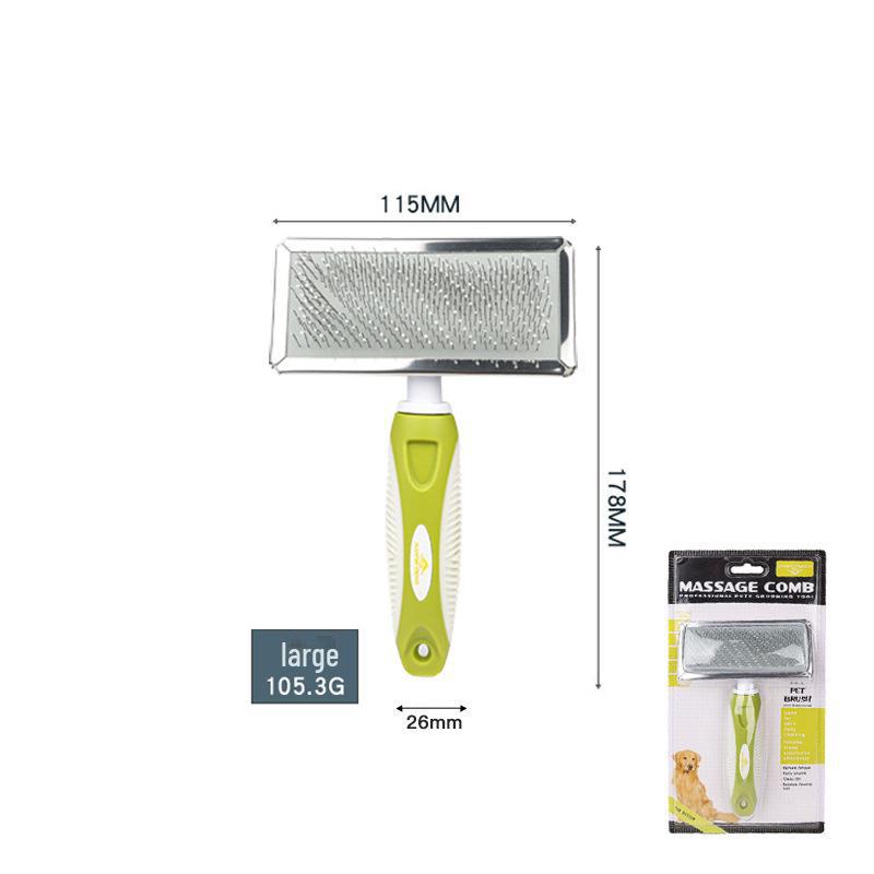 Pet Hair Removal Comb for Cats and Dogs - Detangling & Grooming Tool