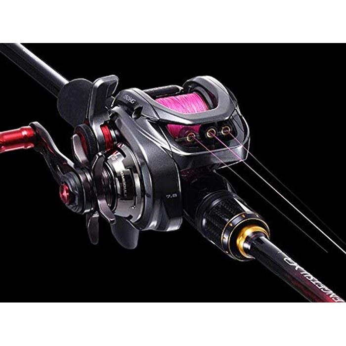 Shimano Engetsu 2021 100HG RIGHT Bait Reel, Saltwater, Offshore, Tai Rubber, Black/Gray
