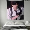 Zayne Wall Tapestry Aesthetic Wall Hanging Printed Fabric Blanket Decorative Tapestries for Bedroom Living Room Home Decor